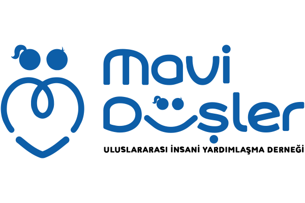 Mavi Düşler Uluslararası İnsani Yardımlaşma Vakfı Logo